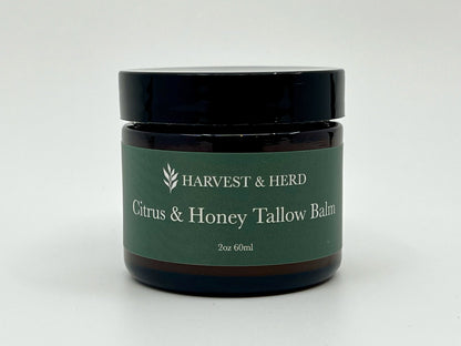 Citrus & Honey Tallow Balm - Harvest & Herd Co.